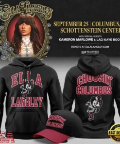 Exclusive Edition Ella Langley x Ohio State Buckeyes 2026 Hoodie, Trending Music 3D Tee Exclusive Edition Ella Langley X Ohio State Buckeyes 2026 Hoodie