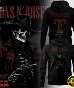 Exclusive Texas Rangers x Guns N’ Roses 2026 Hoodie, Viral 3D Graphic Tee Exclusive Texas Rangers X Guns N Roses 2026 Hoodie
