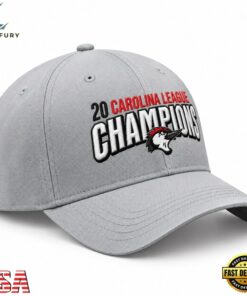 Fayetteville Woodpeckers 2026 Carolina League Champions Baseball Cap, Fashion Baseball Cap Fayetteville Woodpeckers 2026 Carolina League Champions Baseball Cap