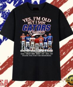 Florida Gators Greatness Legends Vintage Football Fans Graphic T Shirt, Trendy 2D Print Shirt Florida Gators Greatness Legends Vintage Football Fans Graphic T Shirt