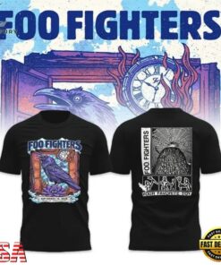 Foo Fighters Mosaic Stadium Regina 2026 Tour Limited Edition T Shirt, Trending Music 3D Tee Foo Fighters Mosaic Stadium Regina 2026 Tour Limited Edition T Shirt