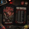Foo Fighters Take Cover Tour 2026 Vintage Rock 3D Shirt, Trending Music 3D Tee Foo Fighters Take Cover Tour 2026 Vintage Rock 3D Shirt