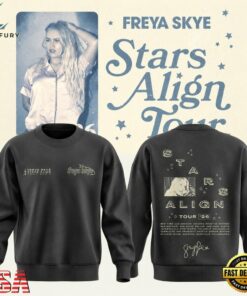 Freya Skye Stars Align Tour 2026 Crewneck Sweatshirt, Trending Music 3D Tee Freya Skye Stars Align Tour 2026 Crewneck Sweatshirt