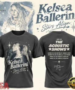 Freya Skye Stars Align Tour 2026 Graphic Black T Shirt, Trending Music 3D Tee Freya Skye Stars Align Tour 2026 Graphic Black T Shirt