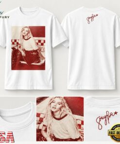 Freya Skye Stars Align Tour 2026 Graphic Signature White T Shirt, Trending Music 3D Tee Freya Skye Stars Align Tour 2026 Graphic Signature White T Shirt
