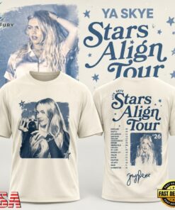 Freya Skye Stars Align Tour 2026 Special New Graphic T Shirt, Trending Music 3D Tee Freya Skye Stars Align Tour 2026 Special New Graphic T Shirt