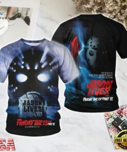 Friday the 13th 1988 Halloween All Over Print T Shirt, Trending Music 3D Tee Friday The 13th 1988 Halloween All Over Print T Shirt