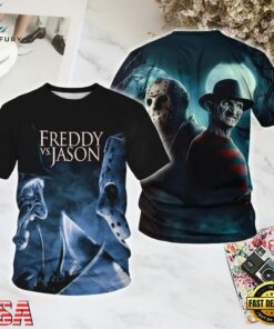 Friday the 13th 2003 Halloween All Over Print T Shirt, Trending Music 3D Tee Friday The 13th 2003 Halloween All Over Print T Shirt
