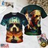 Friday the 13th Crystal Lake Memories 2 Halloween All Over Print T Shirt, Trending Music 3D Tee Friday The 13th Crystal Lake Memories 2 Halloween All Over Print T Shirt