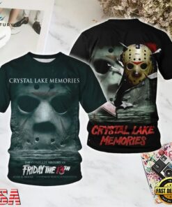 Friday the 13th Crystal Lake Memories Halloween All Over Print T Shirt, Trending Music 3D Tee Friday The 13th Crystal Lake Memories Halloween All Over Print T Shirt