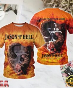 Friday the 13th The Final Friday Halloween All Over Print T Shirt, Trending Music 3D Tee Friday The 13th The Final Friday Halloween All Over Print T Shirt