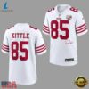 George Kittle San Francisco 49ers 80th Anniversary Signatures Print Football Jersey, Fashion Football Jersey George Kittle San Francisco 49ers 80th Anniversary Signatures Print Football Jersey