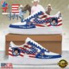 George Strait Happy 4th Of July Custom Air Force 1 Shoes, Music Lover AF1 Shoes George Strait Happy 4th OF July Custom Air Force 1 Shoes