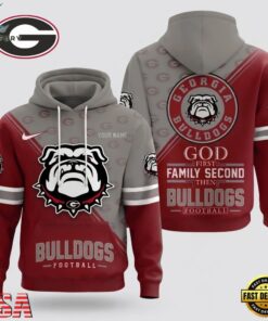 Georgia Bulldogs 2026 NCAA Personalized Faith Family Football Hoodie, NCAA 3D Graphic Tee Georgia Bulldogs 2026 Ncaa Personalized Faith Family Football Hoodie