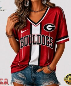 Georgia Bulldogs NCAA Rivalry Game Spirit V neck T Shirt, NCAA V Neck Fan Shirt Georgia Bulldogs Ncaa Rivalry Game Spirit V Neck T Shirt
