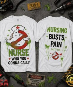 Ghostbusters Nurse Who You Gonna Call Night Shift 3D Shirt, Trending Music 3D Tee Ghostbusters Nurse Who You Gonna Call Night Shift 3D Shirt