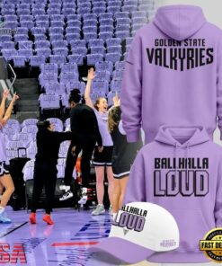Golden State Valkyries BALLHALLA LOUD Limited Edition Hoodie, Viral 3D Graphic Tee Golden State Valkyries Ballhalla Loud Limited Edition Hoodie