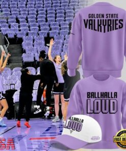 Golden State Valkyries BALLHALLA LOUD Limited Edition Sweatshirt, Viral 3D Graphic Tee Golden State Valkyries Ballhalla Loud Limited Edition Sweatshirt