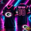 Green Bay Packers NFL Electric Glow Custom Football Jersey, Trending NFL Jersey 3 Green Bay Packers NFL Electric Glow Custom Football Jersey, Trending NFL Jersey Green Bay Packers Nfl Electric Glow Custom Football Jersey