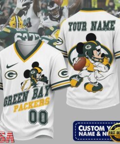 Green Bay Packers NFL Mickey Quarterback Football Jersey, Trending NFL Jersey Green Bay Packers Nfl Mickey Quarterback Football Jersey