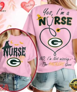 Green Bay Packers NFL Night Shift Never Misses Game Day Halloween Nurse Unisex 3D Shirt, Sports Fans 3D Shirt Green Bay Packers Nfl Night Shift Never Misses Game Day Halloween Nurse Unisex 3D Shirt