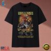 Guns N' Roses 41st Anniversary 1985 2026 Signatures Vintage T Shirt, Music 2D Graphic Tee Guns N Roses 41st Anniversary 1985 2026 Signatures Vintage T Shirt