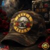 Guns N’ Roses Appetite for Chaos Camo Roses Rock Classic Cap, Music Lover Baseball Cap Guns N Roses Appetite For Chaos Camo Roses Rock Classic Cap