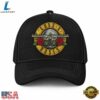 Guns N Roses Vintage Pistol & Rose Logo Black Classic Cap, Music Lover Baseball Cap 2 Guns N Roses Vintage Pistol & Rose Logo Black Classic Cap, Music Lover Baseball Cap Guns N Roses Vintage Pistol Rose Logo Black Classic Cap
