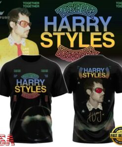 Harry Styles Merch Together Tour 2026 T Shirt, Trending Music 3D Tee Harry Styles Merch Together Tour 2026 T Shirt