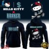 Hello Kitty x Seattle Kraken Hoodie, Trending Music 3D Tee Hello Kitty X Seattle Kraken Hoodie