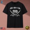 Helloween 40 Years Est 1984 Crossed Swords Band Logo T Shirt, Music 2D Graphic Tee Helloween 40 Years Est 1984 Crossed Swords Band Logo T Shirt
