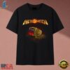 Helloween Golden Ring Red Gem Heavy Metal Band Graphic T Shirt, Music 2D Graphic Tee Helloween Golden Ring Red Gem Heavy Metal Band Graphic T Shirt