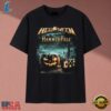 Helloween HammerFall Co Headlining Tour Pumpkin Heavy Metal T Shirt, Music 2D Graphic Tee Helloween Hammerfall CO Headlining Tour Pumpkin Heavy Metal T Shirt