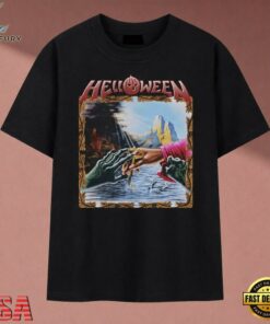 Helloween Keeper Of The Seven Keys Part I Heavy Metal Album T Shirt, Music 2D Graphic Tee Helloween Keeper OF The Seven Keys Part I Heavy Metal Album T Shirt