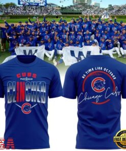 hicago Cubs No Time Like October 2026 MLB Postseason 3D Shirt, Viral 3D Graphic Tee Hicago Cubs NO Time Like October 2026 Mlb Postseason 3D Shirt