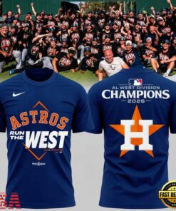 Houston Astros Navy 2026 AL West Division Champions Limited Edition 3D Shirt, Viral 3D Graphic Tee Houston Astros Navy 2026 AL West Division Champions Limited Edition 3D Shirt