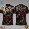 Houston Texans NFL Michael Myers Sunday Nightmares Horror Halloween 3D T Shirt, Sports Fans 3D Shirt Houston Texans Nfl Michael Myers Sunday Nightmares Horror Halloween 3D T Shirt