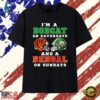 I’m a Bobcat on Saturdays and a Bengal on Sundays T Shirt, Trendy 2D Print Shirt 2 I’m a Bobcat on Saturdays and a Bengal on Sundays T Shirt, Trendy 2D Print Shirt I M A Bobcat ON Saturdays And A Bengal ON Sundays T Shirt