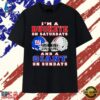 I’m a Buckeye on Saturdays and a Giant on Sundays T Shirt, Trendy 2D Print Shirt I M A Buckeye ON Saturdays And A Giant ON Sundays T Shirt