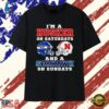 I’m a Husker on Saturdays and a Seattle Seahawk on Sundays T Shirt, Trendy 2D Print Shirt 3 I’m a Husker on Saturdays and a Seattle Seahawk on Sundays T Shirt, Trendy 2D Print Shirt I M A Husker ON Saturdays And A Seattle Seahawk ON Sundays T Shirt