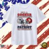 I’m a Sooner on Saturdays and a Patriot on Sundays T Shirt, Trendy 2D Print Shirt I M A Sooner ON Saturdays And A Patriot ON Sundays T Shirt