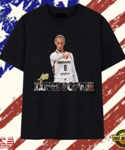 Indiana Fever I Love Sophie Cunningham #8 Basketball Graphic T Shirt, Trendy 2D Print Shirt Indiana Fever I Love Sophie Cunningham 8 Basketball Graphic T Shirt