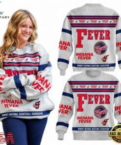 Indiana Fever WNBA Basketball All Over Print Sweatshirt, Viral 3D Graphic Tee Indiana Fever Wnba Basketball All Over Print Sweatshirt