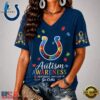 Indianapolis Colts NFL Different, Not Less Autism Awareness V neck T Shirt, NFL Team V Neck Tee 3 Indianapolis Colts NFL Different, Not Less Autism Awareness V neck T Shirt, NFL Team V Neck Tee Indianapolis Colts Nfl Different Not Less Autism Awareness V Neck T Shirt