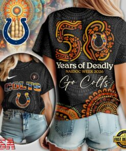 Indianapolis Colts NFL Naidoc Week 2026 Unisex 3D Shirt, Sports Fans 3D Shirt Indianapolis Colts Nfl Naidoc Week 2026 Unisex 3D Shirt