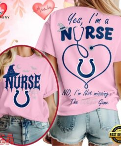 Indianapolis Colts NFL Night Shift Never Misses Game Day Halloween Nurse Unisex 3D Shirt, Sports Fans 3D Shirt Indianapolis Colts Nfl Night Shift Never Misses Game Day Halloween Nurse Unisex 3D Shirt