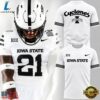 Iowa State Cyclones 2026 Icy Whites Uniform White Graphic T Shirt, Viral 3D Graphic Tee Iowa State Cyclones 2026 Icy Whites Uniform White Graphic T Shirt