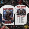 Iron Maiden Legacy of the Beast World Tour 2026 3D Shirt, Trending Music 3D Tee Iron Maiden Legacy OF The Beast World Tour 2026 3D Shirt