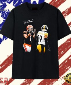 Ja’Marr Chase and Minkah Fitzpatrick NFL Signature T Shirt, Trendy 2D Print Shirt JA Marr Chase And Minkah Fitzpatrick Nfl Signature T Shirt