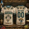 Jacksonville Jaguars 2026 NFL Native American Heritage 3D Shirt, Sports Fans 3D Shirt Jacksonville Jaguars 2026 Nfl Native American Heritage 3D Shirt